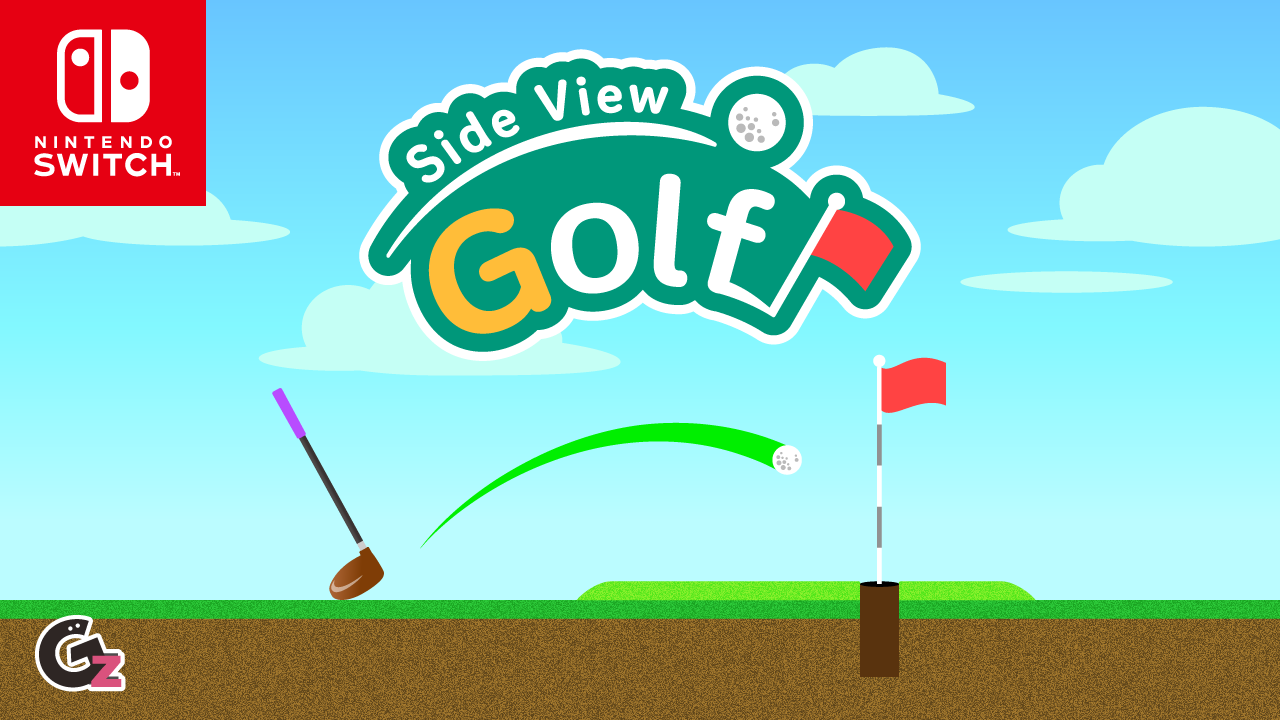 シンプルなルールでパズル感覚で楽しめるゴルフゲーム『サイドビューゴルフ』